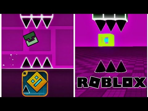 Geometry Dash BUT IN ROBLOX!? (Roblox Poly Dash)