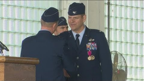 Change of command for 366th Fighter Wing