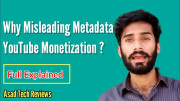 Misleading Metadata issue in YouTube Monetization || 2022
