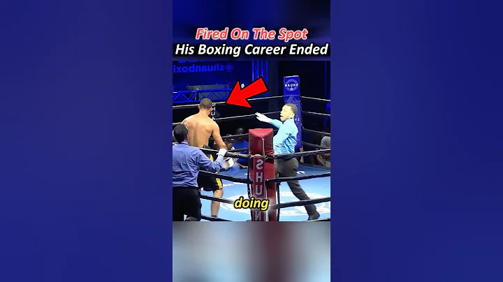 The referee didn't say anything nonsense, counterattack immediately!#boxing