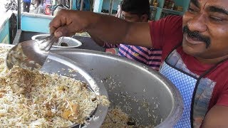 Pure Peanut Oil Chicken Biryani - Full @ 70 rs & Half 50 rs - Street Food India ( Yavatmal )