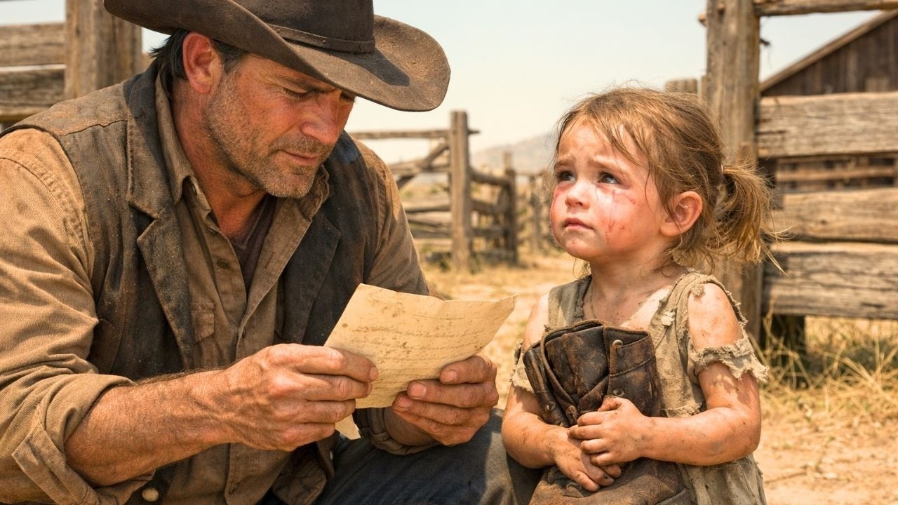 „Dieser Brief war in Papas Stiefel versteckt,“ weinte sie – Was der Rancher las, zerbrach ihn