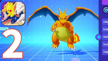 Pokemon Unite - Gameplay Walkthrough Part 2 Charizard (IOS & Android) -TonyGameTime