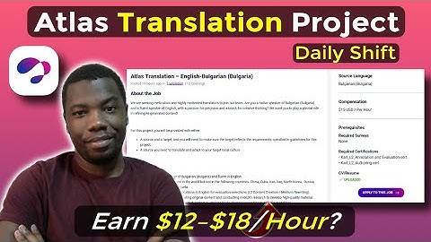 OneForma Atlas Translation Project | Current Job Opportunities 2025 | Daily Shift
