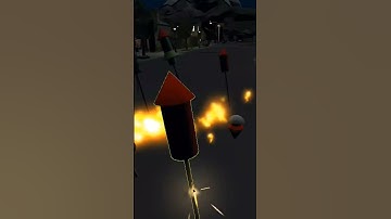Thumbnail of Fireworks simulator 3d game🤩 #shorts