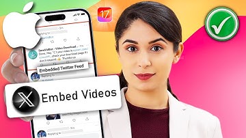 How To Embed Videos on Twitter ( X ) Using iPhone or iPad 2024