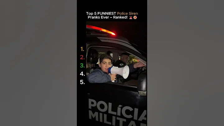 Top 5 Funniest Police Siren Pranks