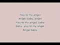 Troye sivan  angel baby lyrics