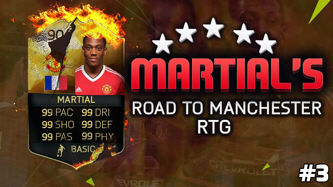 Fifa 16 - Martial's Road to Manchester Episode 3 IN FORM MARTIAL! PACK OPENING FT 100K PLAYER