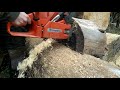 Husqvarna 268 chainsaw making noodles