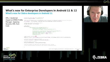 What’s New for Enterprise Developers in Android 11 and 12 | Zebra