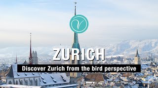 Wolframplatz in Zurich - drone video