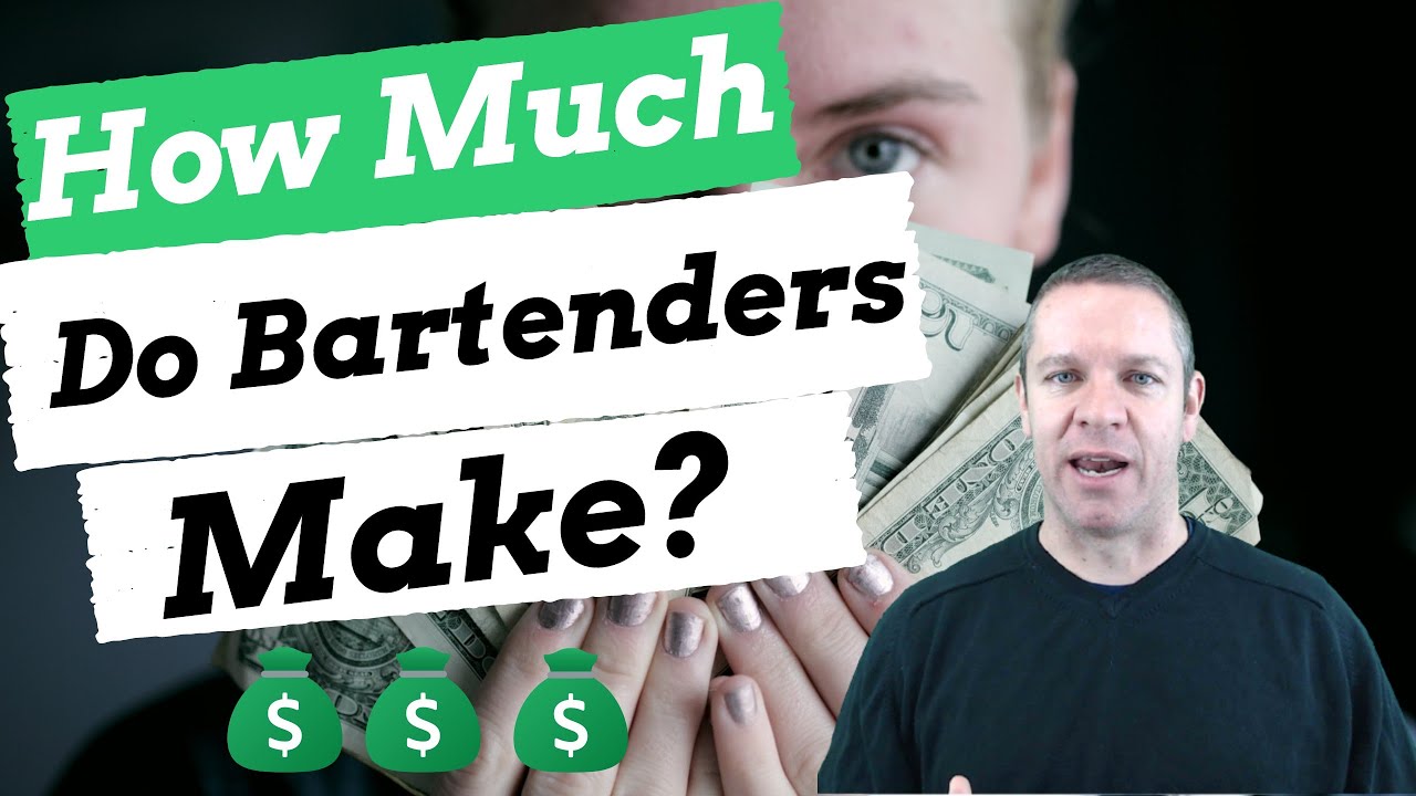 how much money does a bartender make a year
