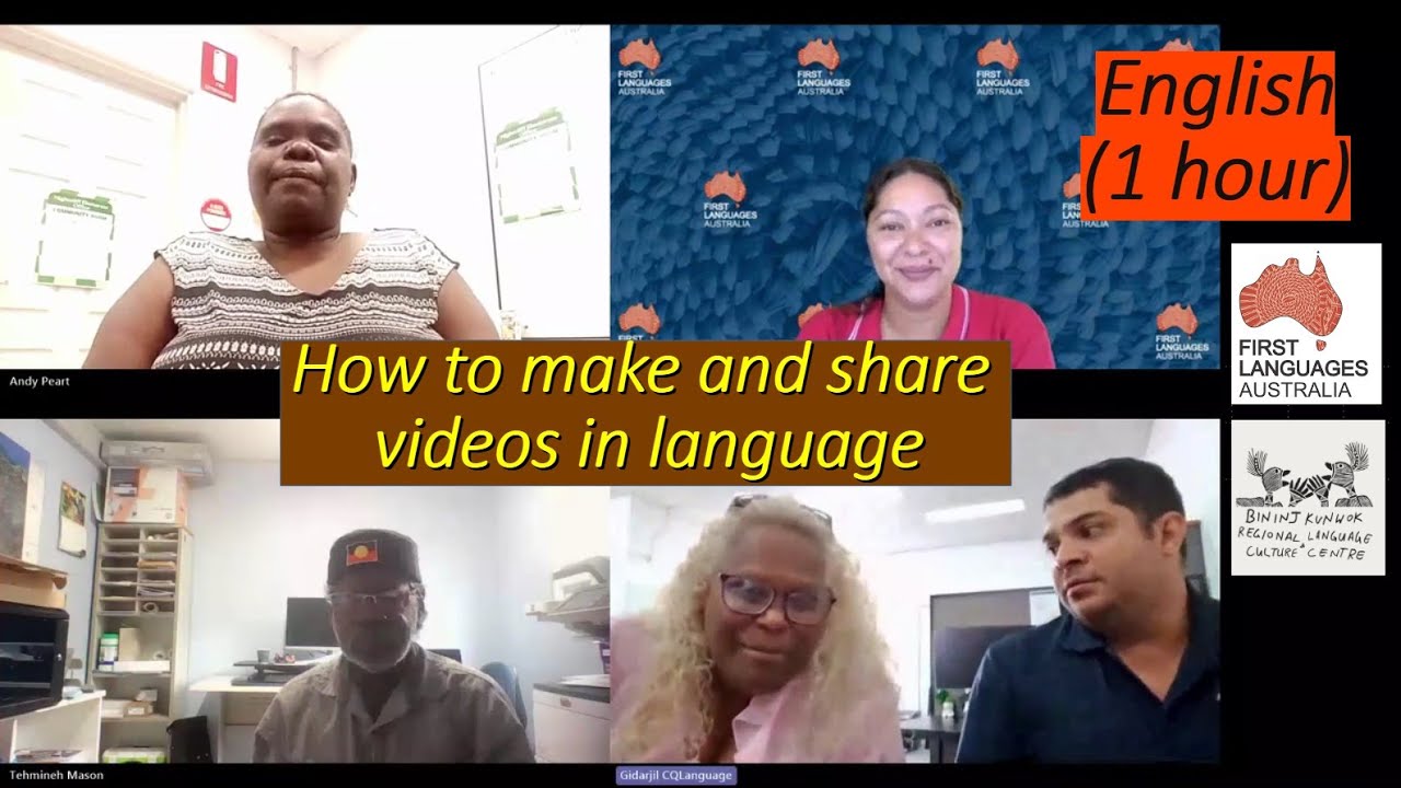 How to make and share video stories in language – Jeanette Burrunali