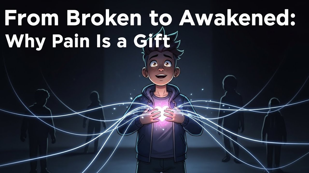 why life breaks you before it heals you... Spriritual Awakening