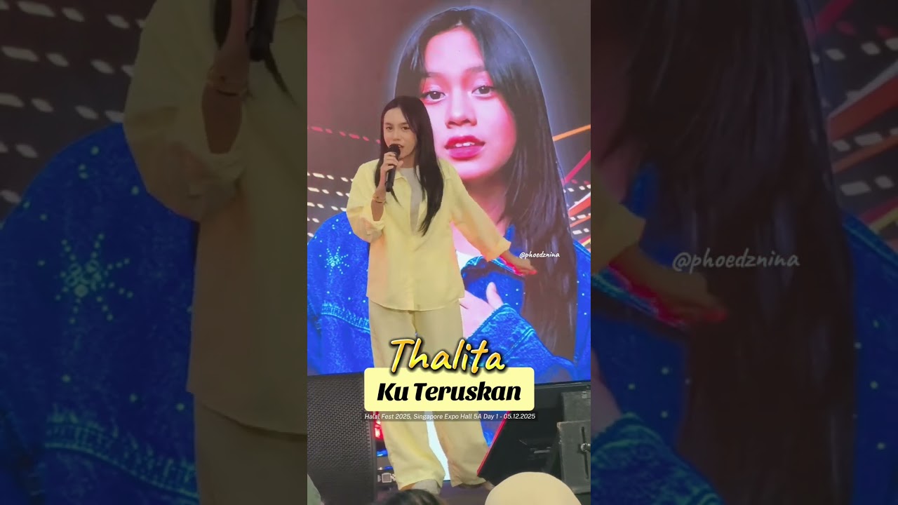 Thalita - Ku Teruskan • Biar Sampai Ke Bintang • Kesetiaan @ Halal Fest 2025, 05.12.2025