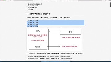 黑马程序员 Python 教程： 243 函数参数和返回值的作用