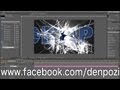 After Effects実践講座1 割れたガラス（AfterEffects Tutorial Broken Glass)