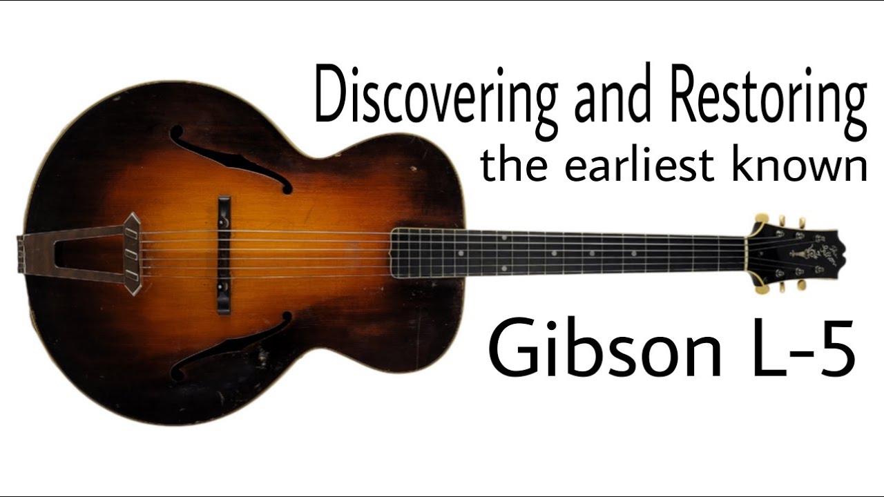 Discovering and Restoring the earliest known 1923 Gibson Lloyd Loar Signed Master Model L-5 Guitar