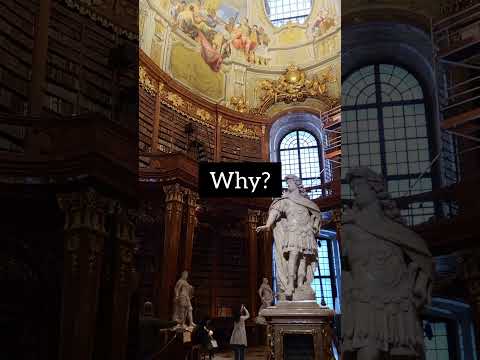 The most beautiful library in the World ( Vienna, Austria). #travel #culture #architecture