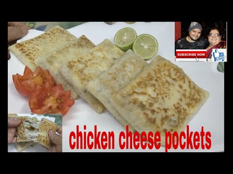Chicken cheese pocket