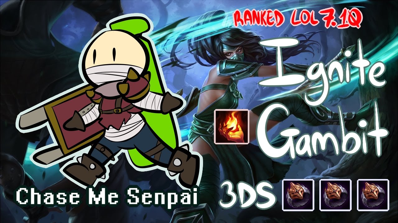 Chase Me Senpai - Singed vs Akali - The Ignite Gambit