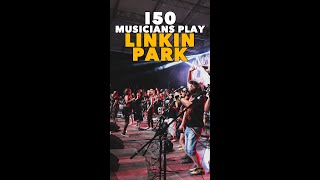 150 musicians play LINKIN PARK (CityRocks - The biggest rock band in Hungary) #shorts