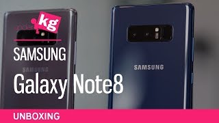 Unboxing 3 Colors of the Galaxy Note8 [4K] screenshot 4