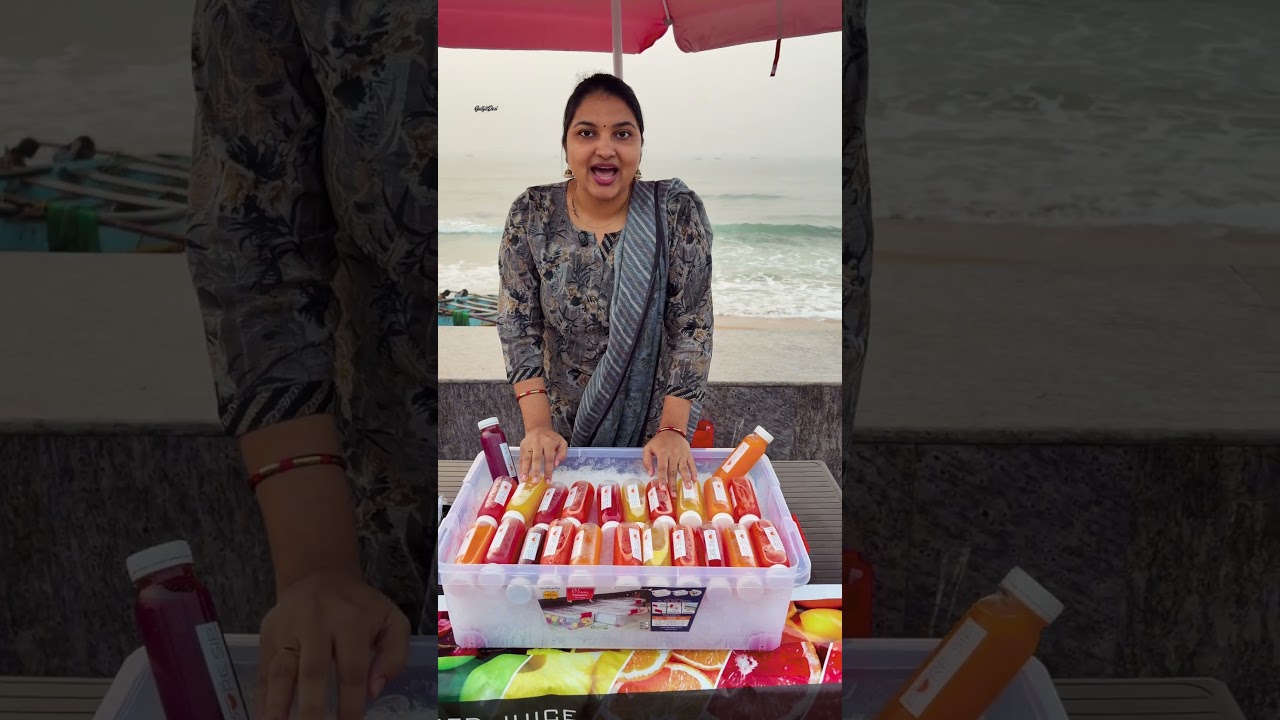 Pure Sip Vizag | Cold Pressed Juice Without Preservatives 🥤 #gully2desi #vizag