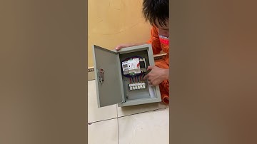 Tủ ATS đảo nguồn tự động 2 công tơ điện, giúp giảm tiền điện gia đình