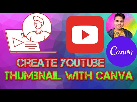 how to make a YouTube Thumbnail with Canva Bangla tutorial