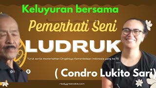 Keluyuran, Brsm Condro Lukito Sari Pemerhati seni ludruk dr Universitas LEIDEN AREA STUDIES BELANDA