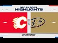 NHL Highlights | Flames vs. Ducks - December 21, 2023