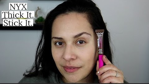 NYX Thick It and Stick It Brow Mascara  - Brunette - New