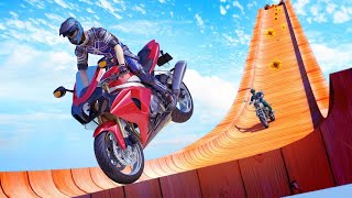 Real Impossible Bike Stunts 2019 : Mega Ramp Games | By Game Finale | Android Gameplay | Walkthrough screenshot 1