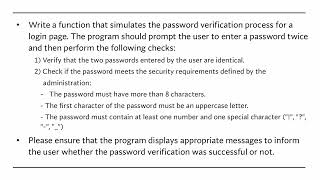 Password Validation Project