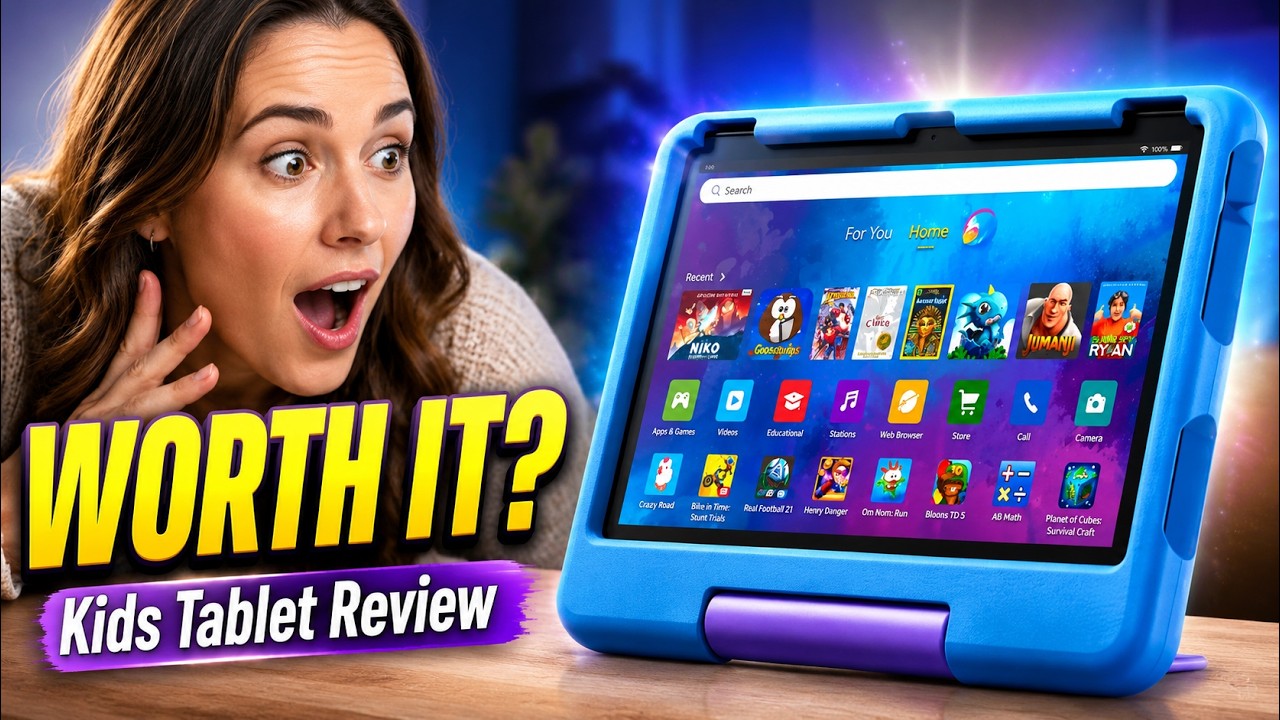 Amazon Fire HD 10 Kids Pro Honest Review for Parents - YouTube