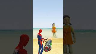 GTA 5 Epic Squid Doll Superheroes #shorts