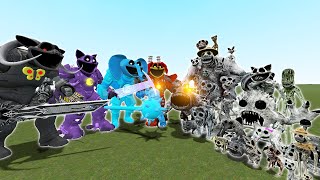 NEW MECHA TITAN CATNAP DOGDAY BUBBA SHEEP HUGGY vs ALL ZOONOMALY MONSTERS In Garry's Mod!
