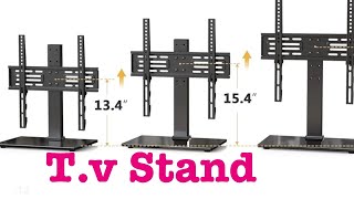 FITUEYES Universal TV Stand Table Top TV Stand for 27-55 inch