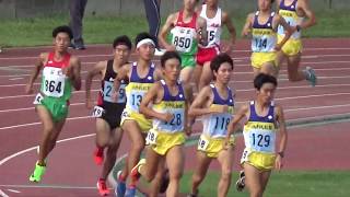 2019 9 14・15第2支部高校新人 オープン男子5000m1組目