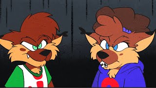The Twins being mischievous Goobers! (Bubsy 4D Highlight stream Ft. Katey Byrd)