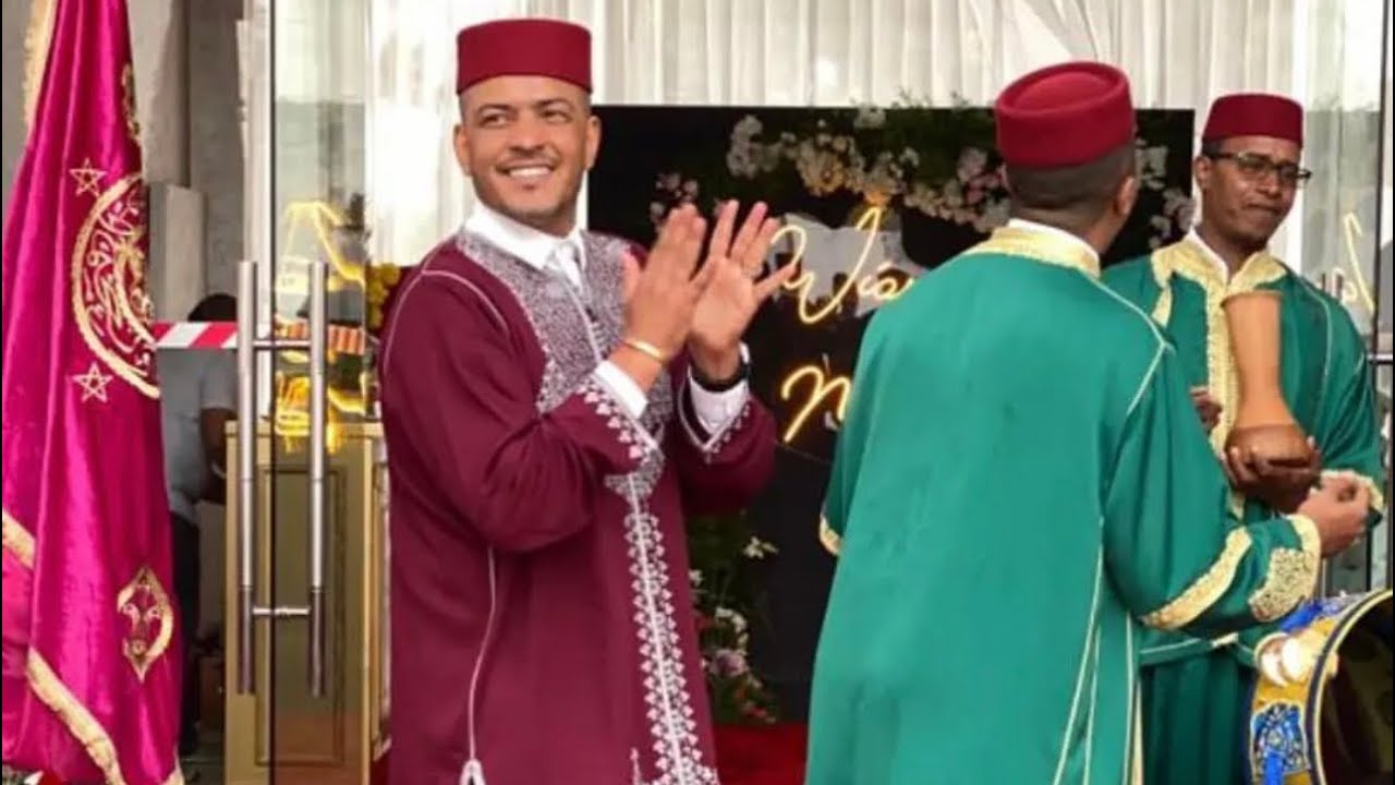 نايضة مع عائلة عروسين في عرس مغربي فخم 🇲🇦 الاستقبالات مع مجموعة سعيد بولا بولا 0664592229