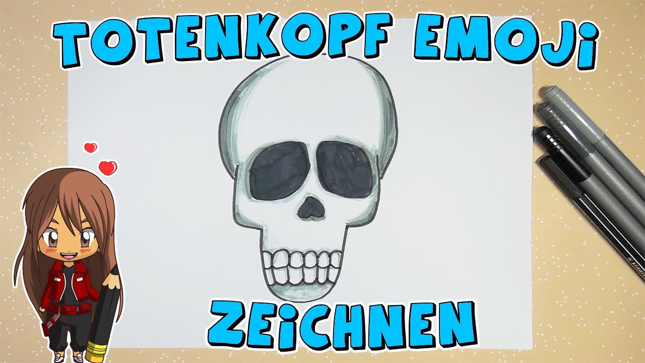 Totenkopf Emoji Einfach Malen F r Kinder Ab 7 Jahren Malen Mit Evi totenkopf-emoji-einfach-malen-f-r-kinder-ab-7-jahren-malen-mit-evi