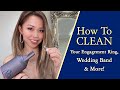 How to clean your Engagement Ring, Wedding Bands at Home - By Bonnie Jewelry