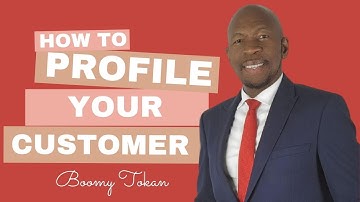 Niche - How To Profile Your Customer - Boomy Tokan