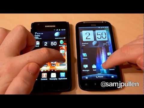 Samsung Galaxy S2 vs HTC Sensation - Browser Performance