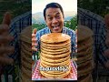 a stack of pancake wishing this since my childhood