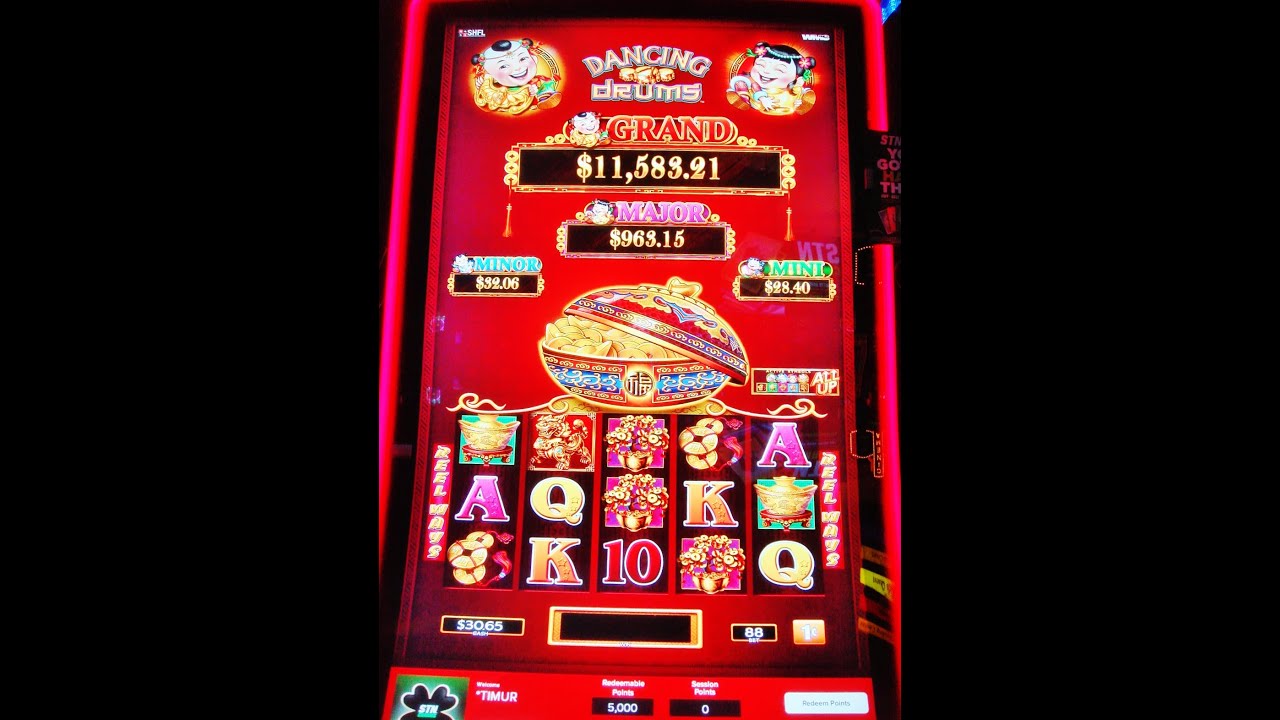 DANCING DRUMS Las Vegas Casino Game FUN YouTube