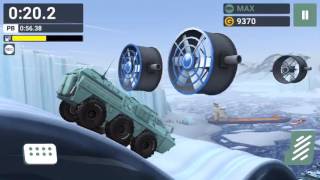 Snow Stage 1 MMX Hill Climb Walkthrough screenshot 5